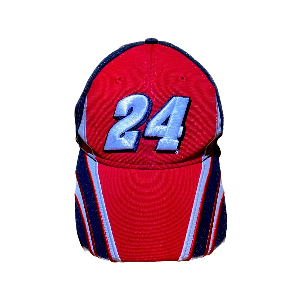 Jeff Gordon #24 Hat-Black/Red-Chase Authentics